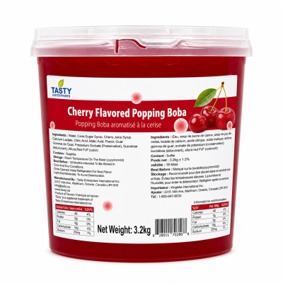 “Tasty” Cherry Popping Boba
