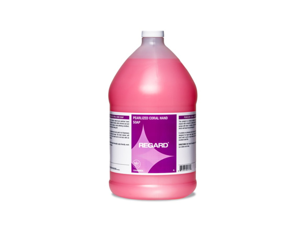 REGARD® Pearlized Coral Hand Soap, Pink, 4L, Sold Individually