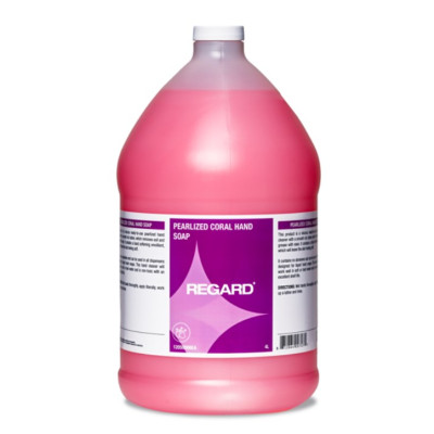 REGARD® Pearlized Coral Hand Soap, Pink, 4L, Sold Individually