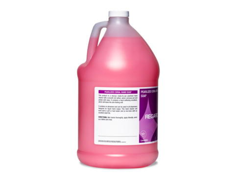 REGARD® Pearlized Coral Hand Soap, Pink, 4L, Sold Individually