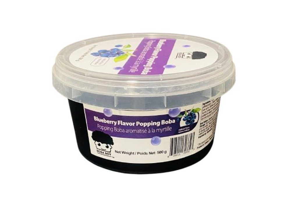 “Boba Boy” Blueberry Popping Boba