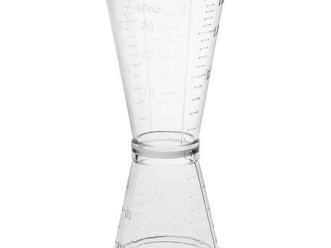 20mL & 40mL Double Plastic Measuring Cup
