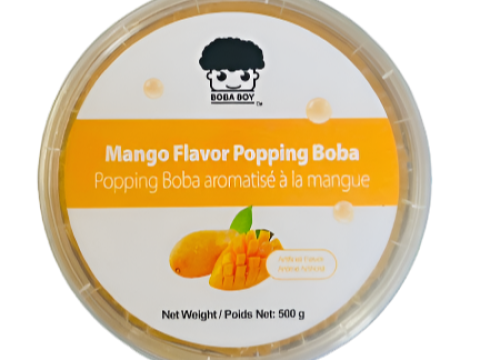 “Boba Boy” Mango Popping Boba