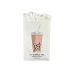 10″ BBT Wrapped White Paper Straw10 [2241]