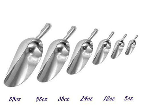 85oz Aluminum Ice Scoop