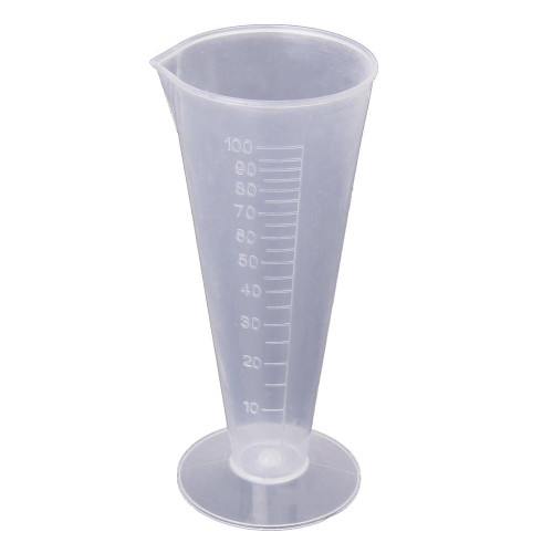 100mL Triangular Plastic Measuring Cup