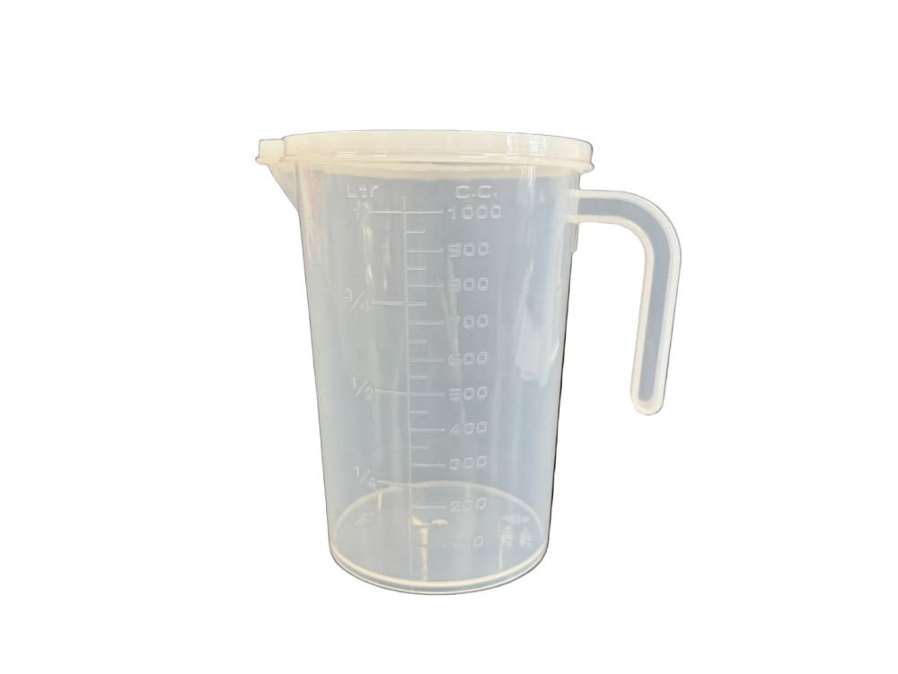 1000mL Plastic Measuring Cup w/Lid