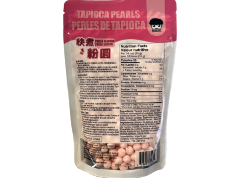 Quick-Cooking Peach Tapioca