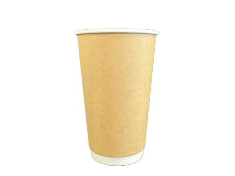 16 oz-500mL Kraft Double Wall Paper Cup [DT-CN]
