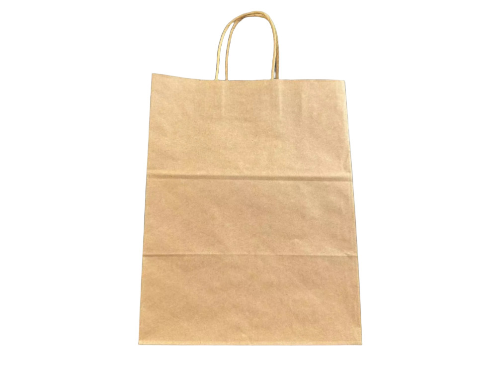 4-Cup Kraft Handle Paper Bag [DT-CN]