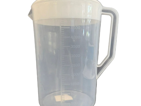 5000mL Plastic Measuring Cup w/Lid
