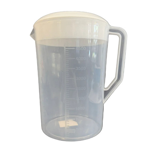 5000mL Plastic Measuring Cup w/Lid