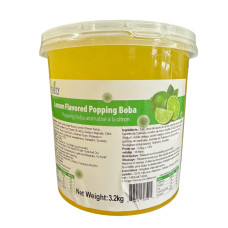 “Tasty” Lemon Popping Boba