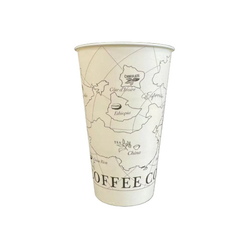 90mm-500mL PP Plastic Cup (Map)
