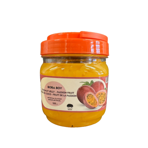 “Boba Boy” Passion Fruit Jelly