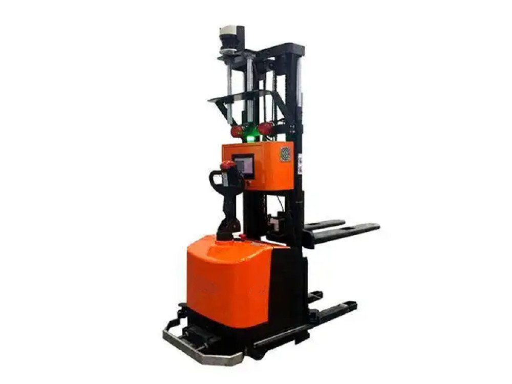 Chariot élévateur AGV avec empileur de palettes
