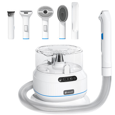 Trousse de toilettage pour animaux de compagnie avec aspirateur