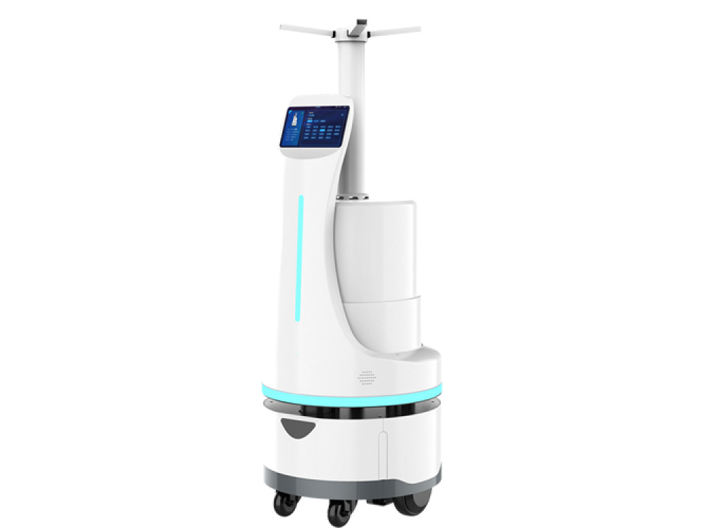 Robot de désinfection par pulvérisation