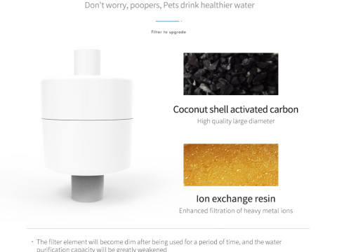 Apple Shaped Water Fountain - 2.5L