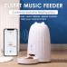 Distributeur de nourriture musical intelligent pour animaux de compagnie - 4L