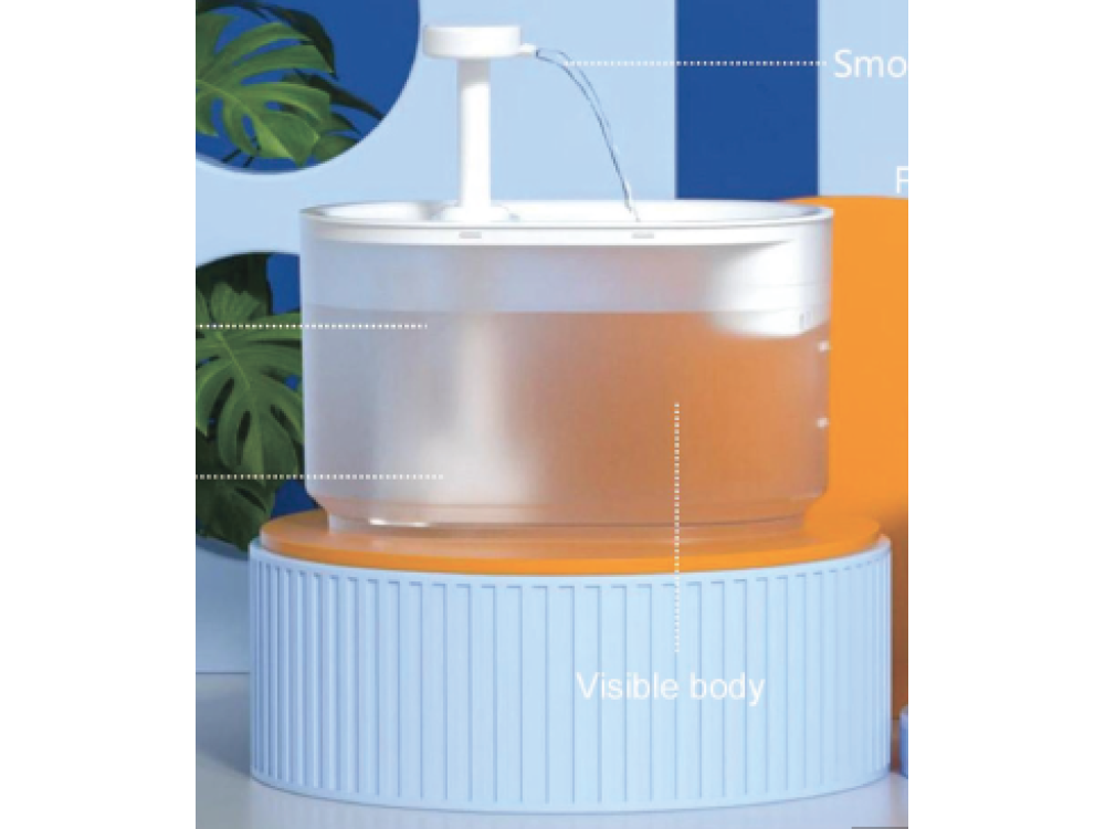 Fontaine à eau transparente - 3.5L