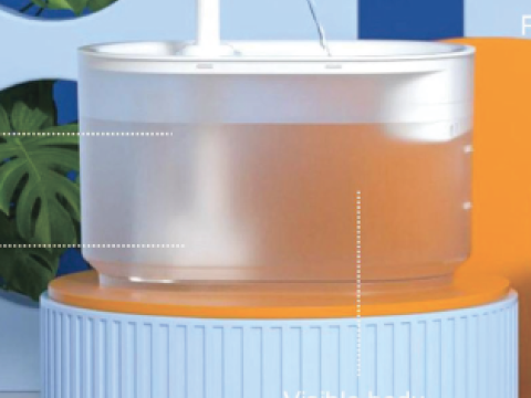 Fontaine à eau transparente - 3.5L