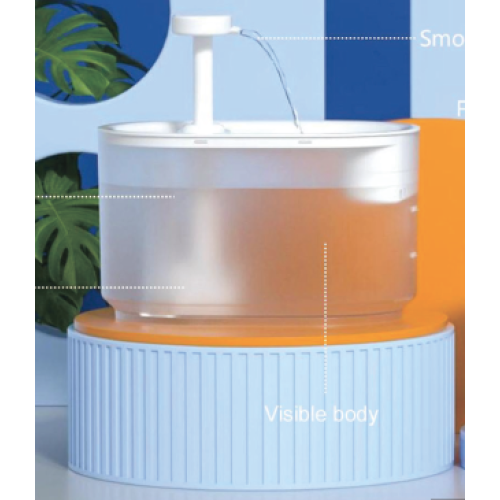 Fontaine à eau transparente - 3.5L